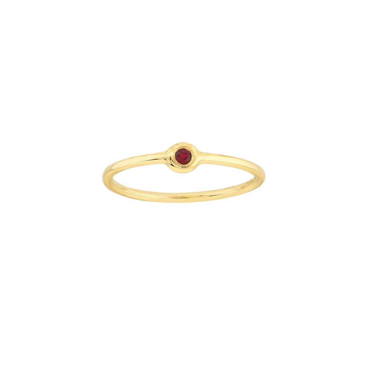 14k Bezel Wire Ring
