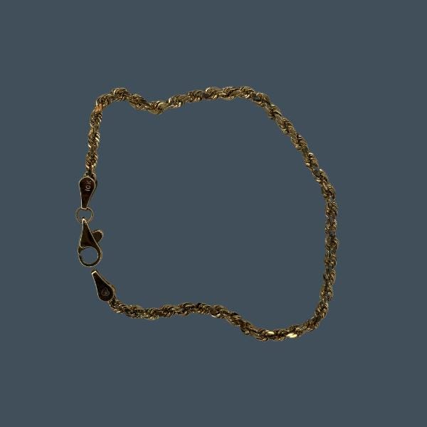 10k Yellow Gold Rope Chain