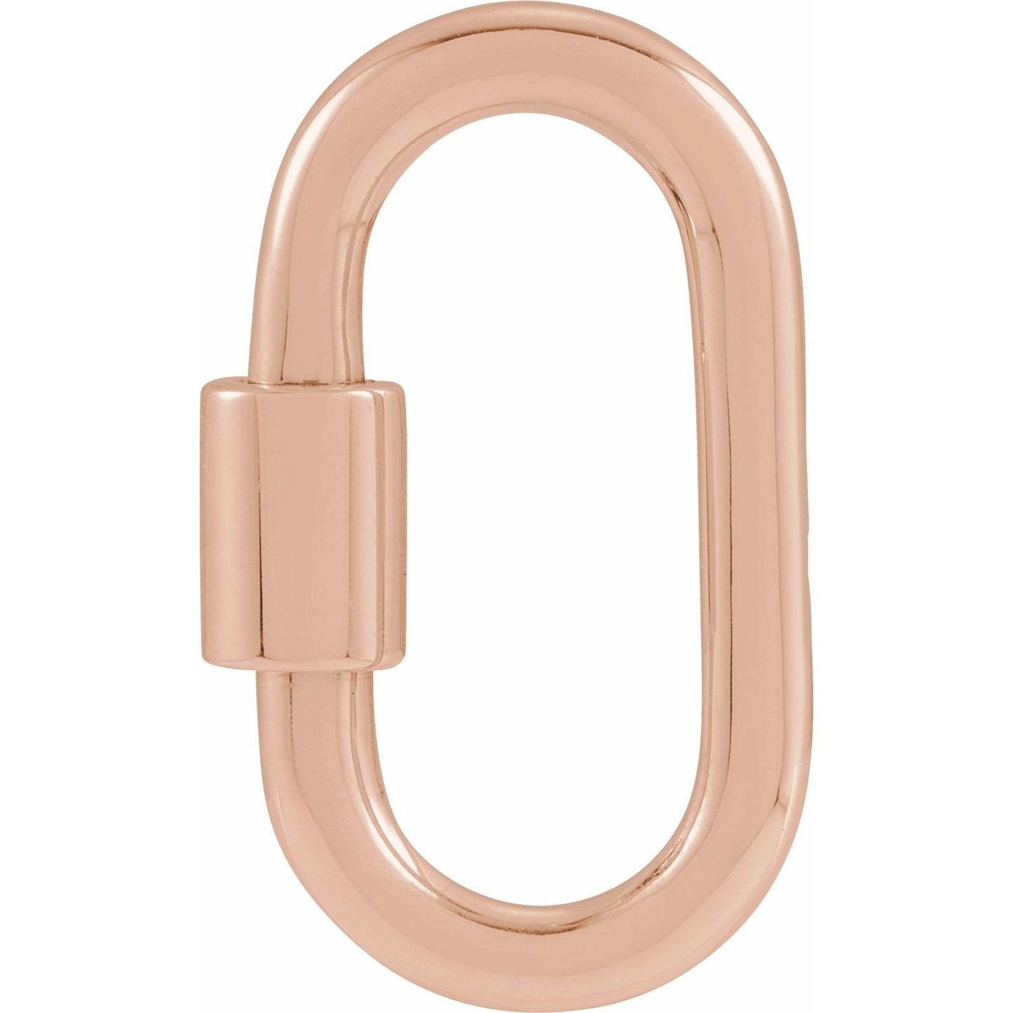14K Yellow Carabiner