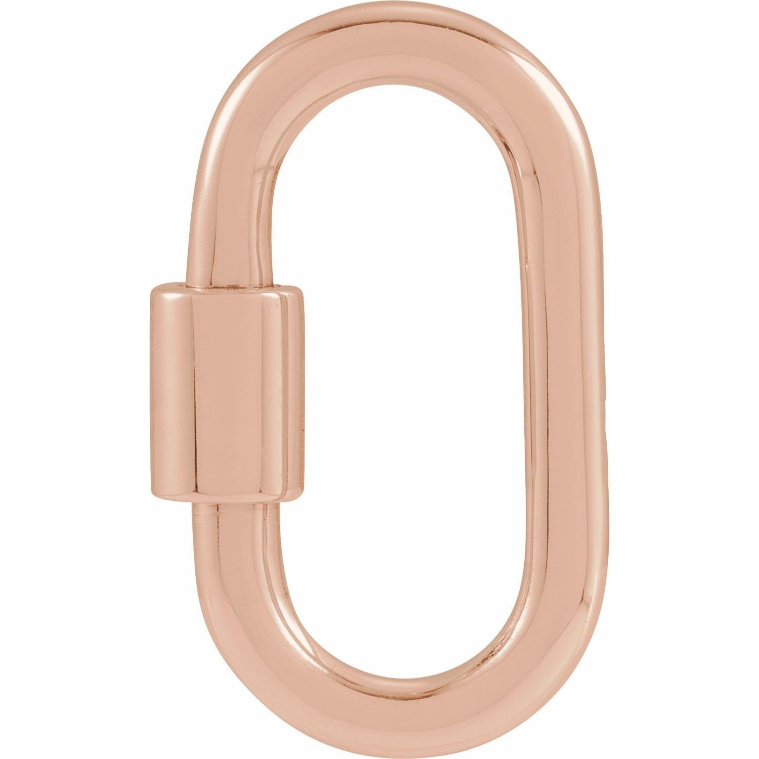 14K Yellow Carabiner