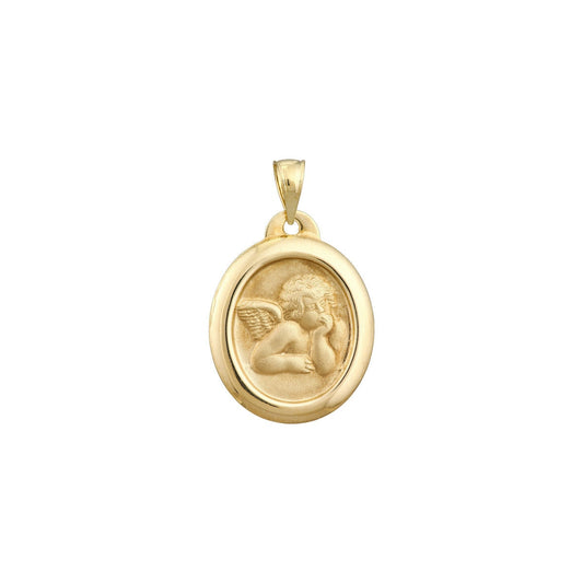14k Cupid Charm