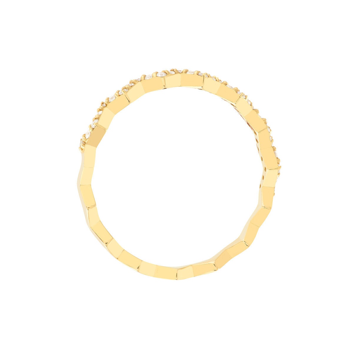14k Zig Zag Ring