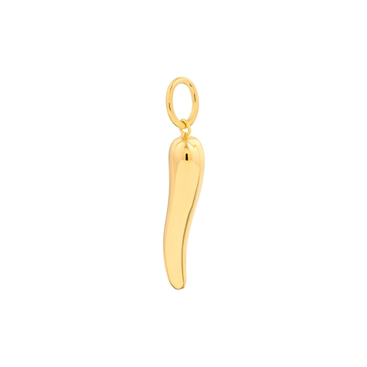 14k Italian Horn Charm
