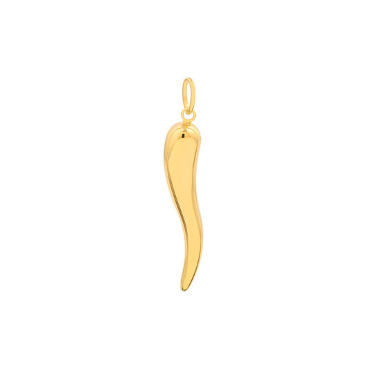 14k Italian Horn Charm