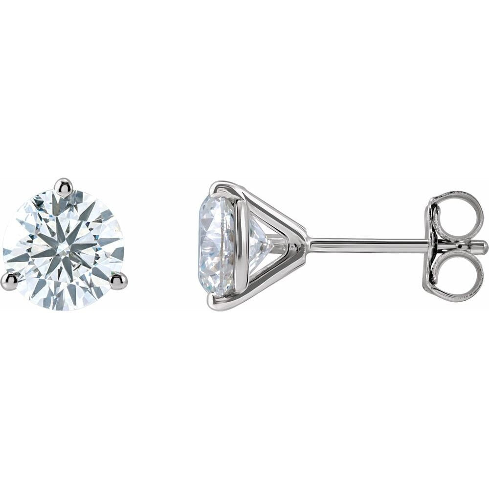 14k Diamond Stud Earrings