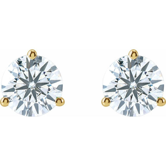 14k Diamond Stud Earrings