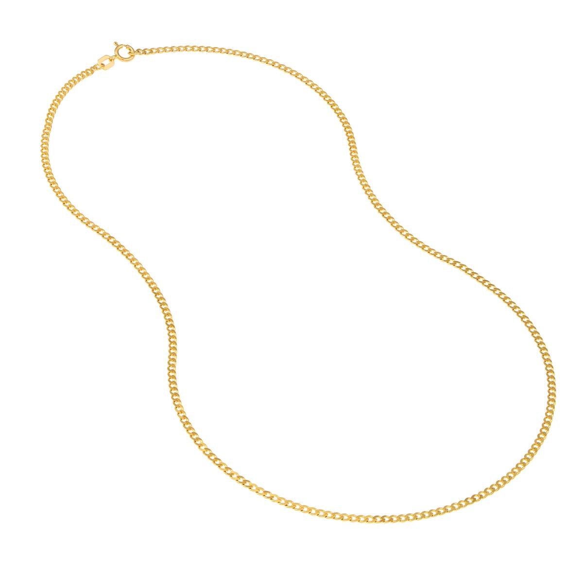 14k Small Curb Chain