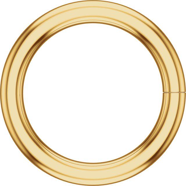 14K Yellow 6 mm Round Jump Ring