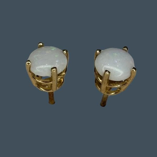 14k Opal Earrings