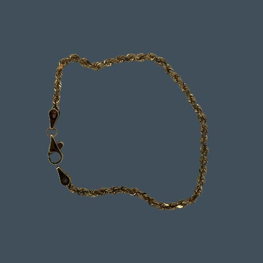 10k Yellow Gold Rope Chain